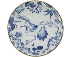 TOKYO DESIGN STUDIO - FLORA JAPONICA SORI BOWL 18X9CM 950ML CRANE