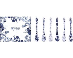 Tokyo Design Studio - Flora Japonica Spoon Set 6pcs 13cm