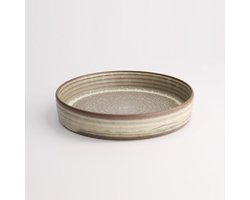 Tokyo Design Studio - Gold Sand Bord - Grijs/Goud - 16,5 x 3 cm