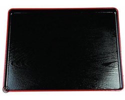 Tokyo Design Studio - Japans Dienblad - Zwart/Rood - 45 x 33 cm - Gelakt