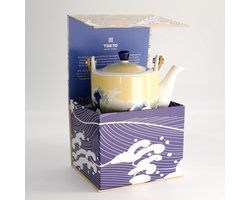 TOKYO DESIGN STUDIO - Kawaii Hokusai Tea Pot Giftset 0.8lt 1/12