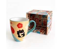 Tokyo Design Studio - Kawaii Japan Mok - Giftbox - 380 ml - 8,5 x 10,2 cm