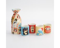 TOKYO DESIGN STUDIO - Kawaii Japan Sake Set 1:4 120/50ML 21681 1/12
