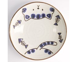 Tokyo Design Studio – Kawaii – Kat Nako – Bord – Blauw – 21×5.2cm