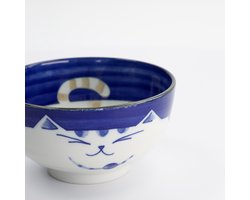 Tokyo Design Studio Kawaii Kom Cat Neko - Blauw 15,7 x 8,5 cm 800 ml