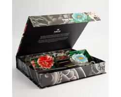 Tokyo Design Studio – Kawaii – Yakuza – Karp – Sushi Bord – Cadeauset – 4st – met Stokjes - Carp Sushiset voor Twee Personen