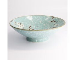 TOKYO DESIGN STUDIO - Light Blue Sakura Bowl 24x8cm 1400ml 3/18