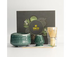 Tokyo Design Studio - Matcha Cadeau Set - Groen - 4-delig - 11x8cm