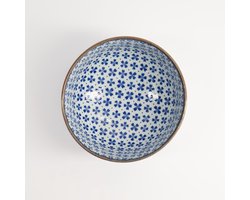 Tokyo Design Studio - Mixed Bowls - Blauw/Wit - 12.7x7.5cm - 500ml