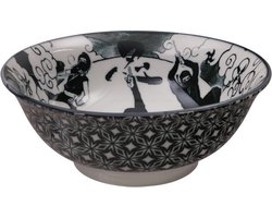 Tokyo Design Studio - Mixed Bowls Noodle Bowl Ninja 20.3x8cmh 1000ml