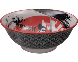 Tokyo Design Studio - Mixed Bowls Noodle Bowl Samurai 20.3x8cmh 1000ml