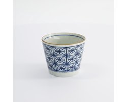 Tokyo Design Studio - Mok - Kosome - Blauw/Wit - 180 ml - 8,3 x 6,5 cm