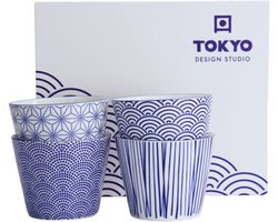 TOKYO DESIGN STUDIO - NIPPON BLUE CUP W/GIFTBOX 8,3X6.5CM