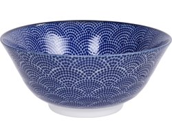 Tokyo Design Studio - Nippon Blue soepkom - Stippen - 15.2x6.7cm