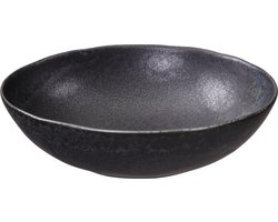Tokyo Design Studio - Onyx Noir - Matzwarte Kom - 17 x 15.3 x 5cm - 500ml
