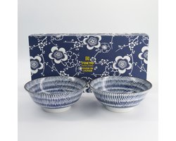 Tokyo Design Studio Ramen Bowl 2pcs Giftset 19x7.5cm 1100ml Kanna Made in Japan