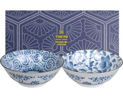 Tokyo Design Studio – Ramen – Kommenset – 2 Stuks – Geschenkdoos – 19×7.5cm – 1000ml