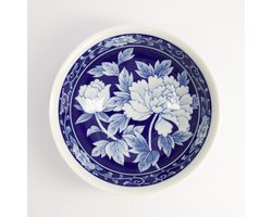 Tokyo Design Studio Ramenkom - Wit/Blauw 19,8 X 7,5 Cm 1100 Ml.