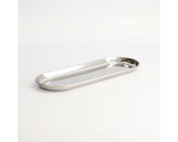 Tokyo Design Studio - RVS Dienblad - Voor Kruidenpotjes – 24 x 9 x 1cm