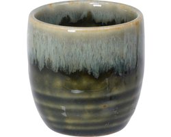 TOKYO DESIGN STUDIO - SAKE CUP 4,5X4,5CM WHITE/GREEN