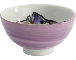 Tokyo Design Studio - Seafood - Rijstkom - Kogelvis - Paars - 11.2 x 7.2cm - 300ml
