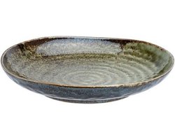 TOKYO DESIGN STUDIO - SHINRYOKU GREEN TRIANGLE PLATE 22.7CM