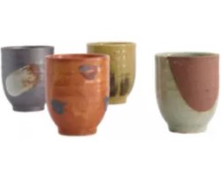 TOKYO DESIGN STUDIO - TEACUP GIFTSET 4PCS 6.7x8.3 CM 200 ML B