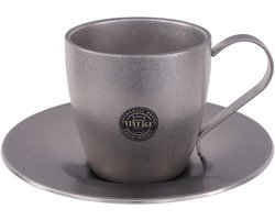 Tokyo Design Studio - Vintage Kop en Schotel Set - 160 ml