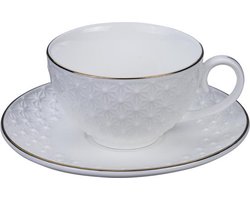 Tokyo Design Studio - wit/goude espresso kop ster -Nippon White - 100ml (let op! zonder schotel)