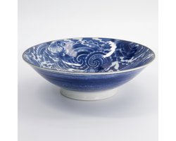Tokyo Design Studio – Yakuza – Draken Ramenbowl - Noodlekom - Kom – Schaal - 25.2×7.7cm – 1600ml