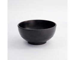 Tokyo Design Studio - Zen Kom - Zwart - 700 ml - 16 x 8 cm - Melamine