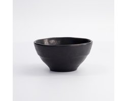 Tokyo Design Studio - Zwarte Kom – Melamine – 250ml – 11 x 5.4cm