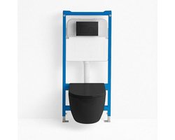 Toledo Hangtoilet met Softclose Zitting incl. Deksel - Diepspoel - excl. inbouwreservoir