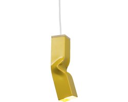 Tolhuijs Bendy Hanglamp - Geel - Industriële hanglamp - Duurzame productie