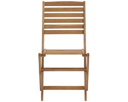 TOLVE - Tuinmeubel set - Lichte houtkleur - Acaciahout