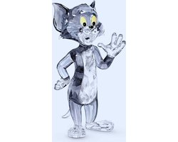 Tom En Jerry - Unieke Glazen Tom Beeldje