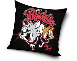 Tom & Jerrry / Sierkussen / Kussensloop / 40 x 40 cm / exclusief vulling