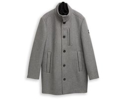 Tom Tailor 1046983 Wool Jas Grijs L Man