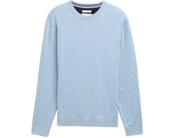Tom Tailor Basic gebreide trui van katoen