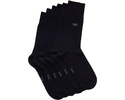 Tom Tailor - Basic Sokken in een set van zes - Maat 39-42 - dark navy
