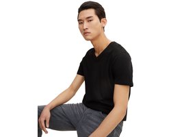 Tom Tailor Basic T-shirt in 2-pack in een dubbele verpakking