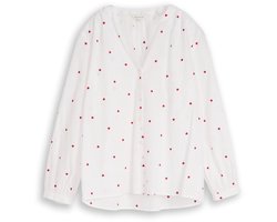 Tom Tailor Blouse met hartjesborduursel