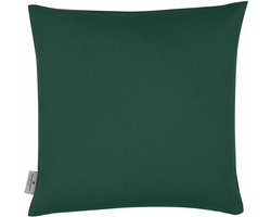 TOM TAILOR Decoratief kussen 50x50cm flessengroen - Dove • Sierkussen kussensloop • Decoratie woonkamer • zonder vulling • 100% katoen