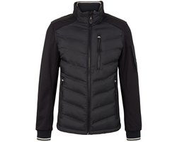 TOM TAILOR decorative hybrid jacket Heren Jas - Maat S