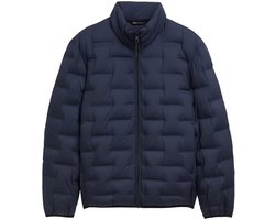 Tom Tailor Denim Lichtgewicht gewatteerd jack met opstaande kraag