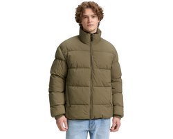 Tom Tailor Denim Lichtgewicht pufferjas met opstaande kraag