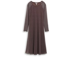 Tom Tailor Denim Midi-jurk van mesh met patroon