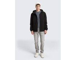 Tom Tailor Denim - Relaxed Fit windjack van waterafstotend materiaal - Maat S - Black
