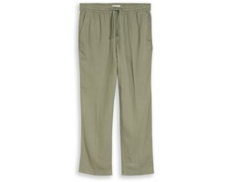 Tom Tailor Denim - TTLOOSE broek met linnen - Maat M - Sea Spray