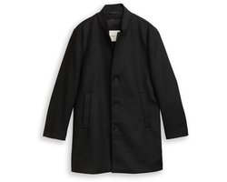 Tom Tailor Denim - Wol-look jas - Maat L - Black